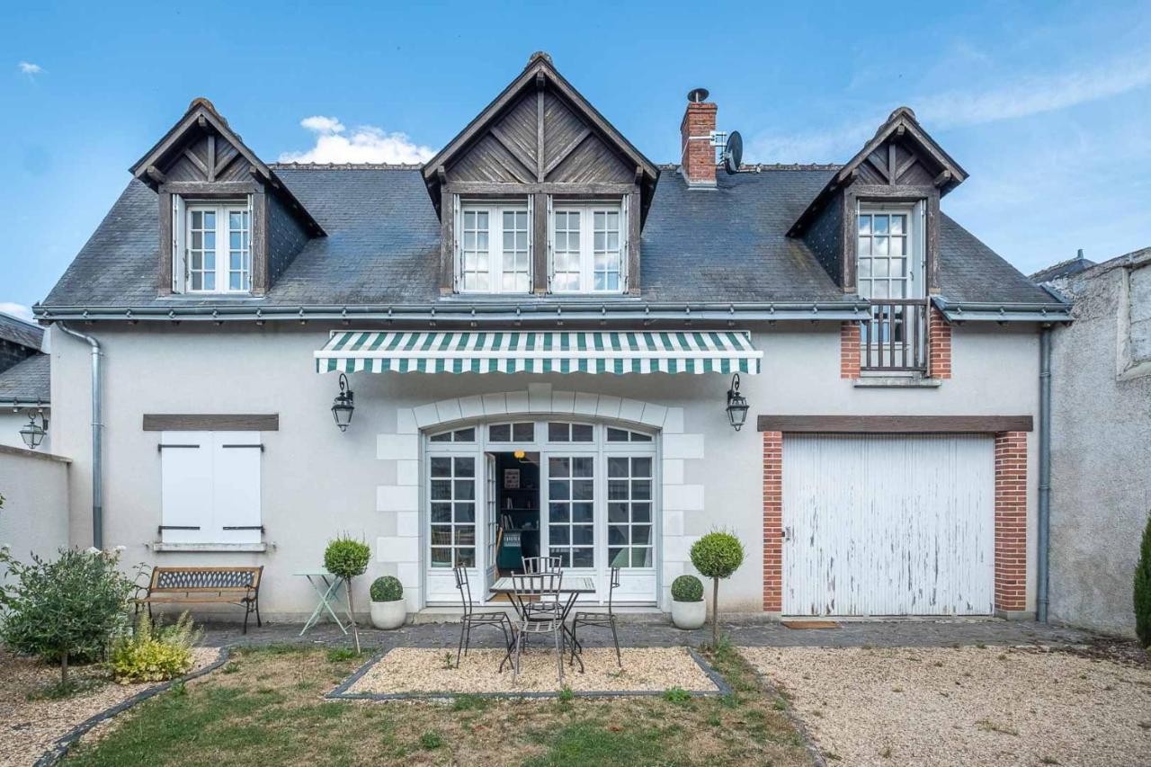 L'Hirondelle - Maison Au Coeur Des Chateaux Mosnes Luaran gambar